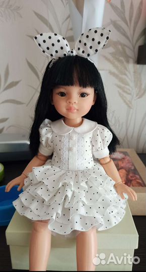 Платье для кукол Паола Рейна