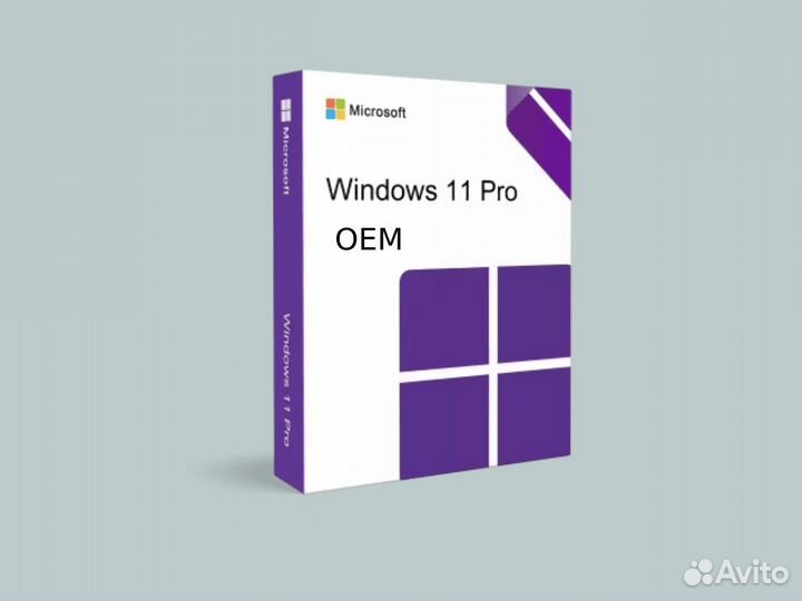 Windows 11 pro OEM тип лицензии