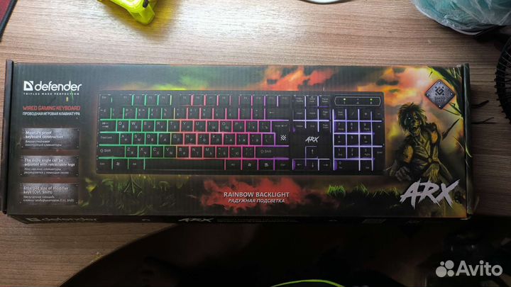 Игровая клавиатура с подсветкой