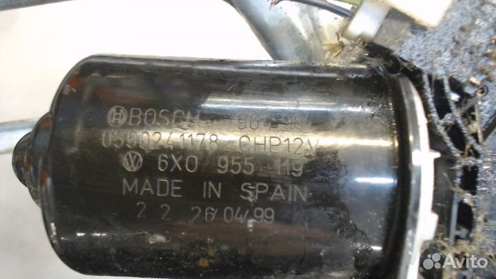 Механизм стеклоочистителя Volkswagen Polo, 1999