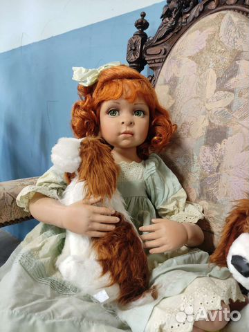 Коллекционная кукла из фарфора от Pamela Erff