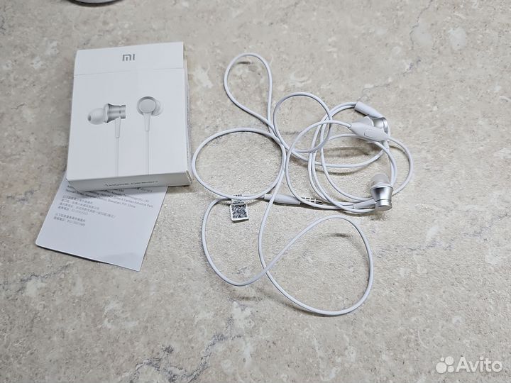 Наушники xiaomi mi in-ear headphones basic