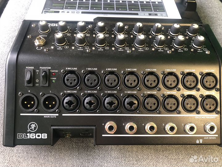 Микшерный пульт Mackie DL1608 с мягк чехлом