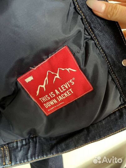 Утеплённая джинсовая куртка Levis