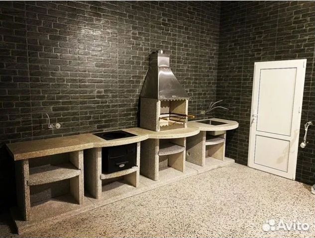 Барбекю бетонные сборные