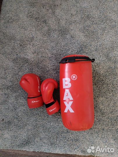 Боксерская груша детская и перчатки
