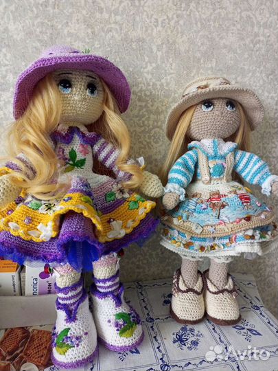Вязанные куклы