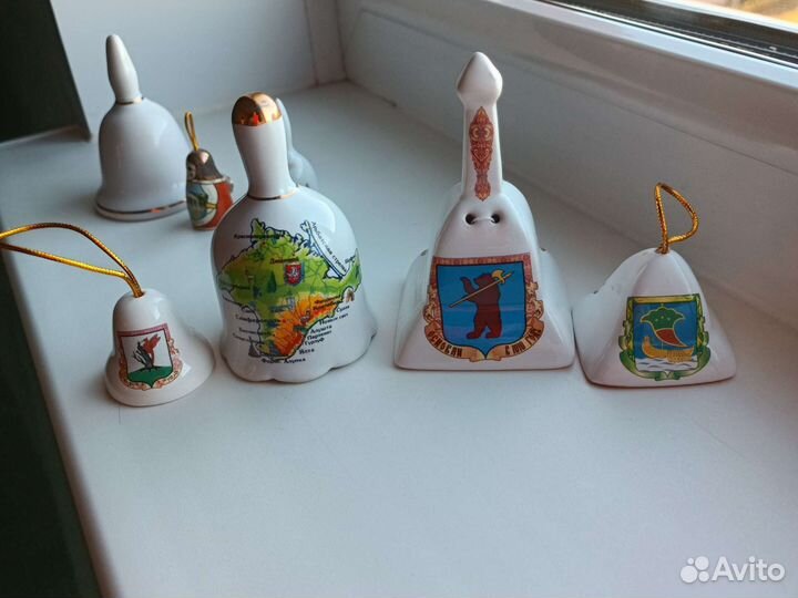 Колокольчик фарфор,керамика, коллекция