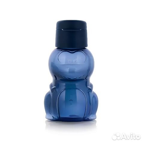 Бутылка динозаврик tupperware тапеваре 350мл синяя