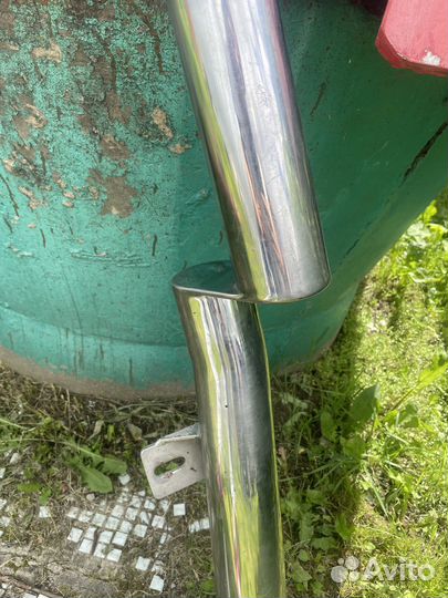 Защита заднего бампера