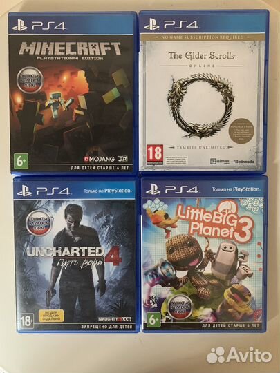 Игры для приставок ps4