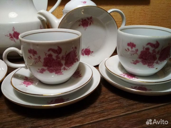 Чайный,кофейный сервиз гдр Kahla