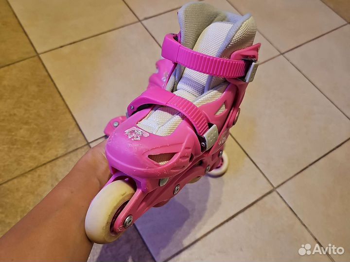 Роликовые коньки детские раздвижные