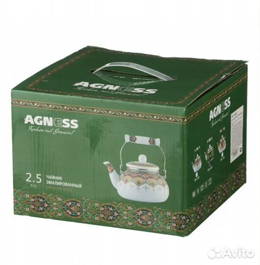 Чайник эмалированный 