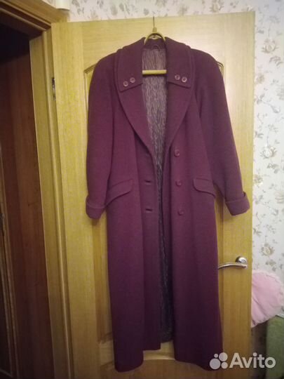Дизайнерское пальто р. 44-46-48 драп 100%шерсть