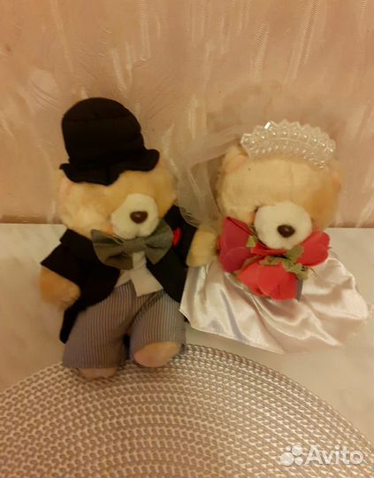 Мишки, мягкие игрушки