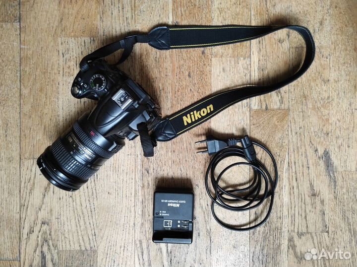 Фотоаппарат Nikon D5000, объектив nikkor 18-200mm