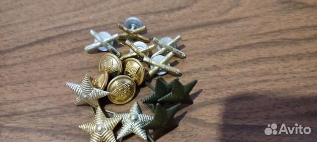 Эмблемы, пуговицы, звезды на погоны СССР