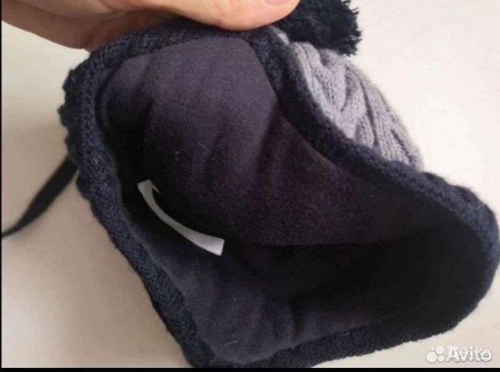 Шапка на осень на 1-2 года 46-48