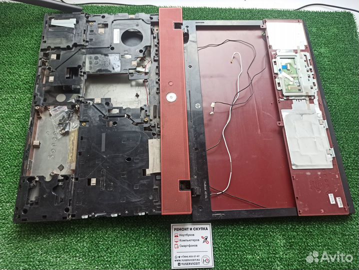 Корпус крышка топкей рамка поддон HP ProBook 4510s