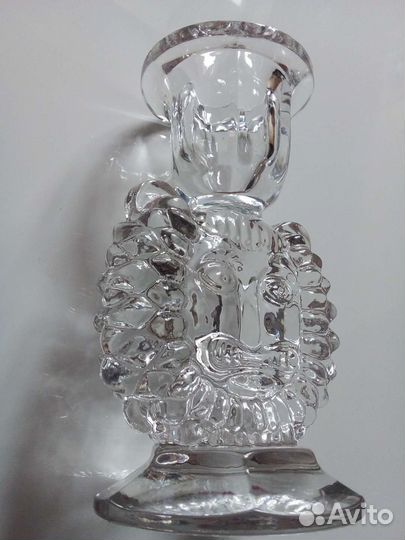 Подсвечник хрусталь СССР