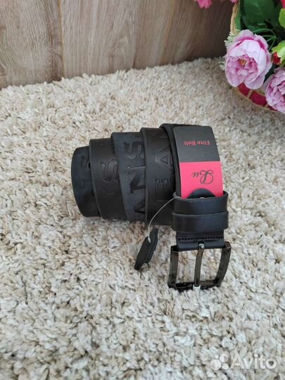 Мужской кожаный ремень