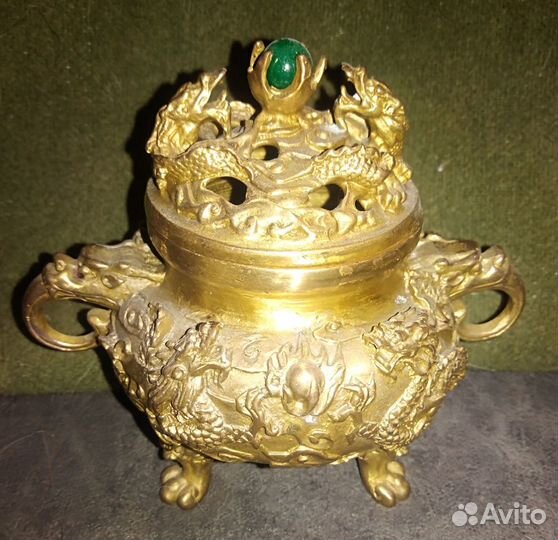 Курильница для благовоний бронза