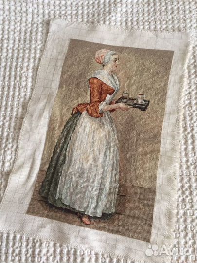 Вышивка крестом картина «Шоколадница»