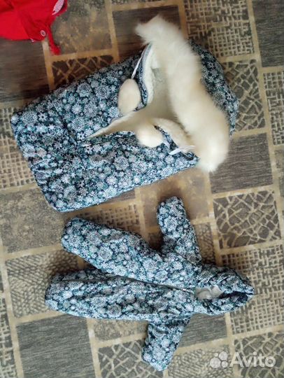 Конверт и комбинезон зимний