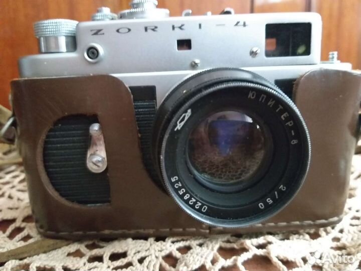 Фотоаппарат зоркий 4 и экспонометр Свердловск 4