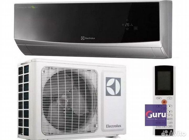 Сплит система с установкой