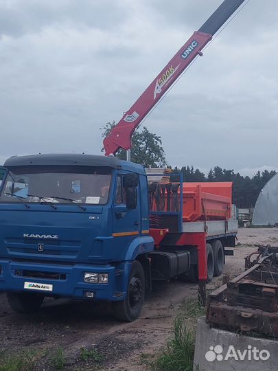 КАМАЗ 65117-N3 с КМУ, 2011