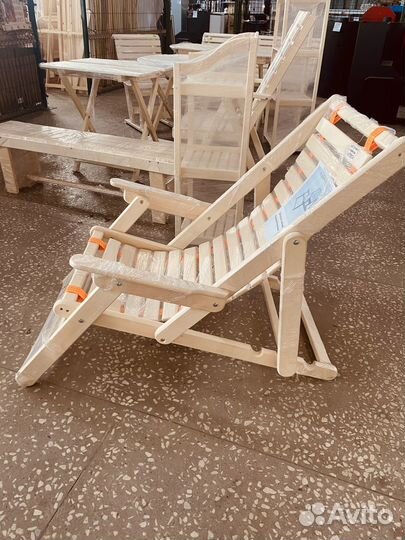 Шезлонг гибкий для бани сауны дачи загородного дом