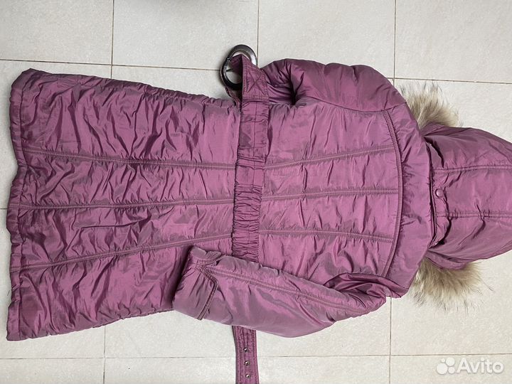 Пальто зимнее рост 130-140