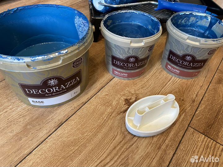 Краска velluta decorazza декоративная