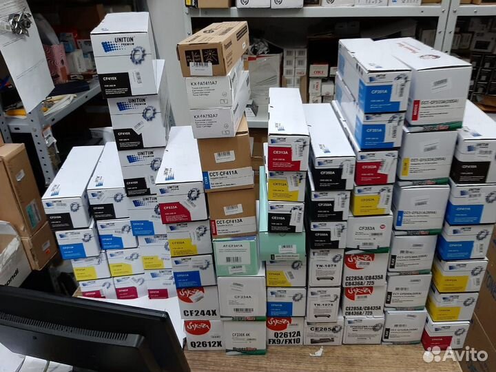 Картриджи для принтеров совместимые HP, Panasonic