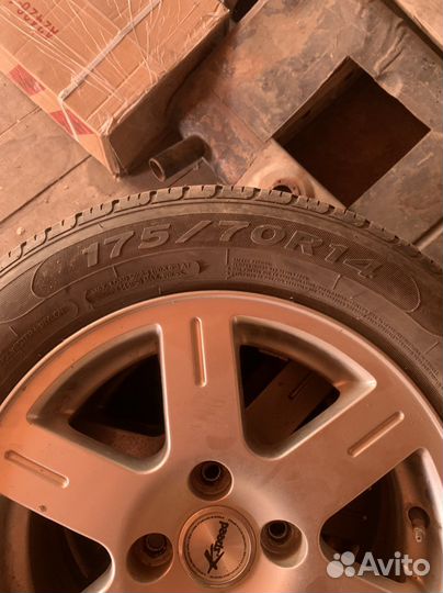 Диски литые r14 4 100