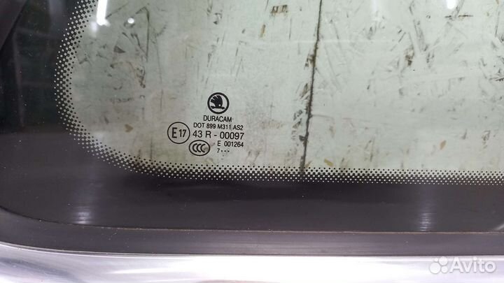 Форточка задняя правая Skoda Kodiaq