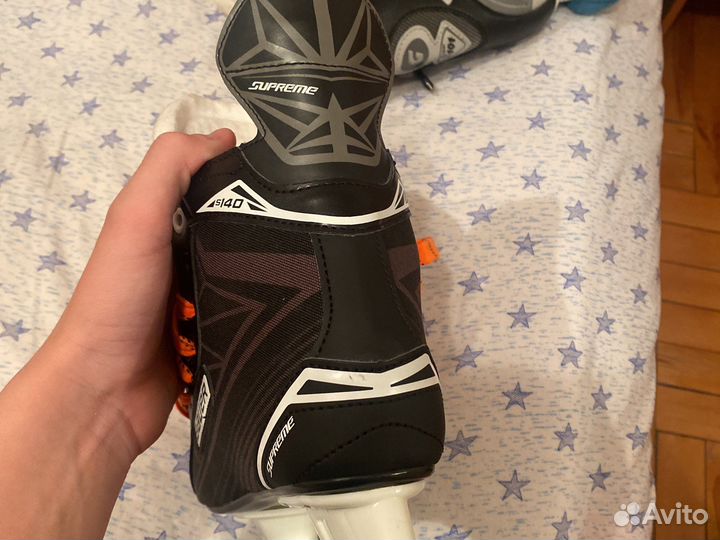 Хоккейные коньки bauer детские