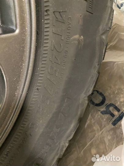 Hankook dynapro MT 245/75 r16 на дисках