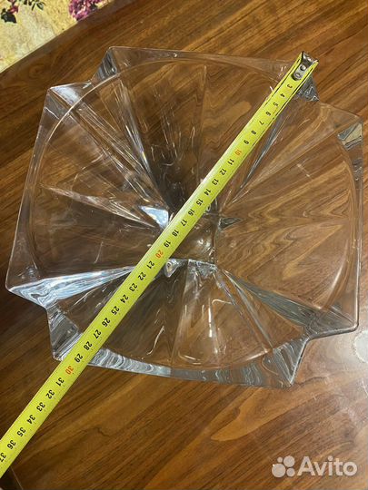 Фруктовница Crystalite Bohemia, диаметр 30,5 см