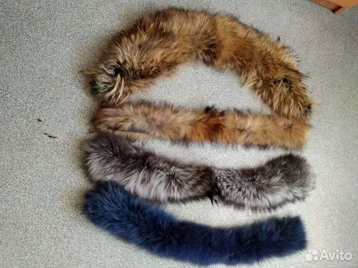 Меховые воротники, манжеты