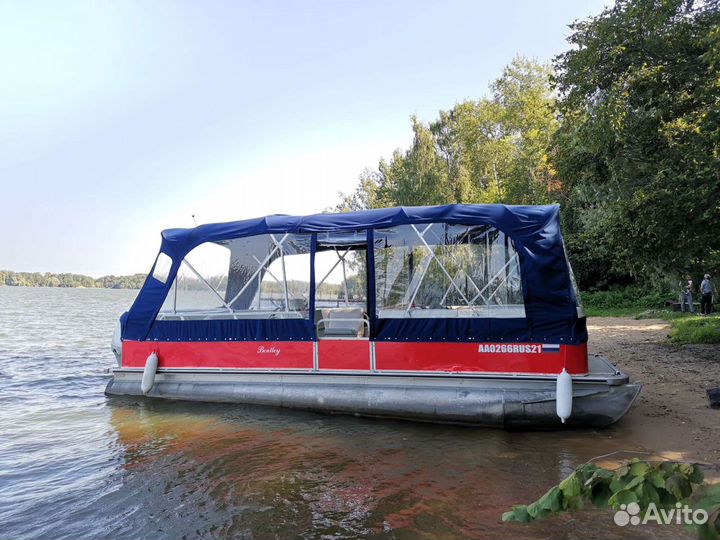 Понтонный катер Bentley 240 cruise с мотором Honda