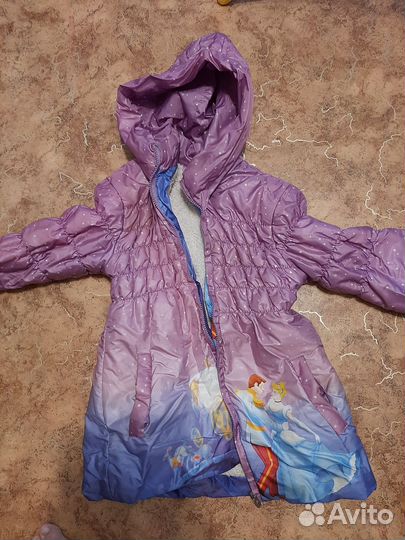 Куртка демисезонная детская для девочки