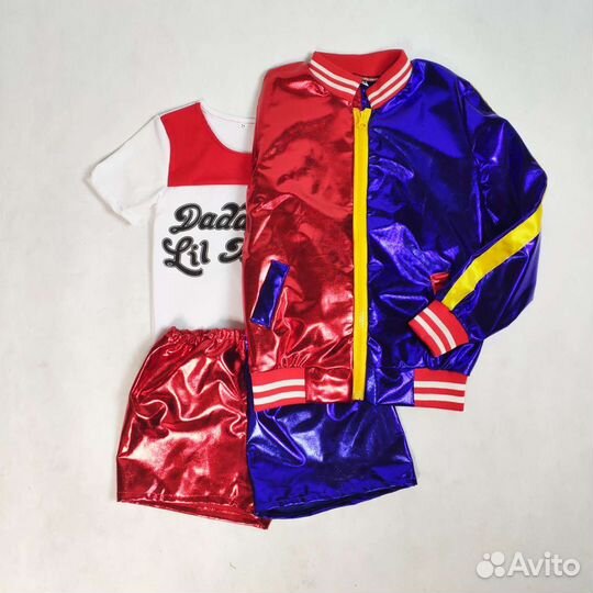 Костюм Харли Квинн 3 в 1