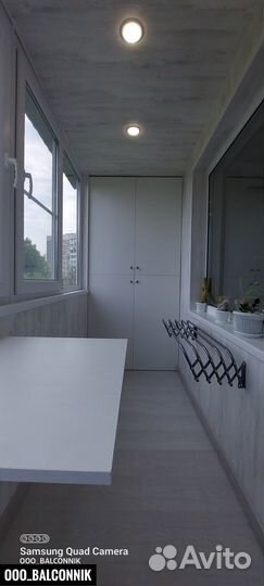 Расширение балконов с Отделкой ремонт