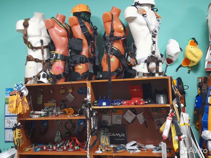 Карабины Ринг стальная трапеция прямой защелкой 1