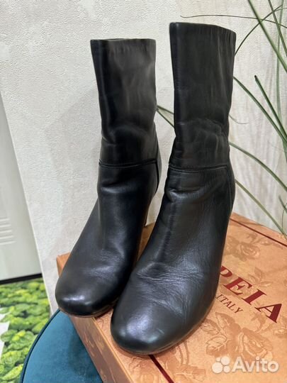 Полусапоги женские натуральная кожа Весна-Осень