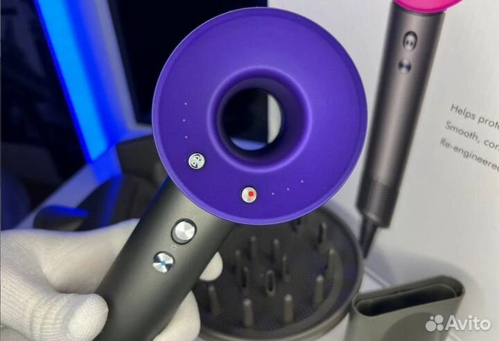 Dyson фен берлинская лaзуpь (cиний)