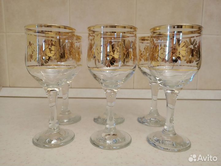 Фужеры хрустальные (чсср, СССР)